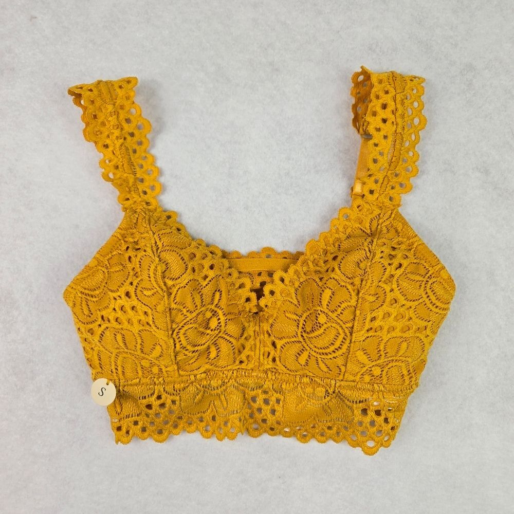 Aeropostale Mustard Yellow Bralette